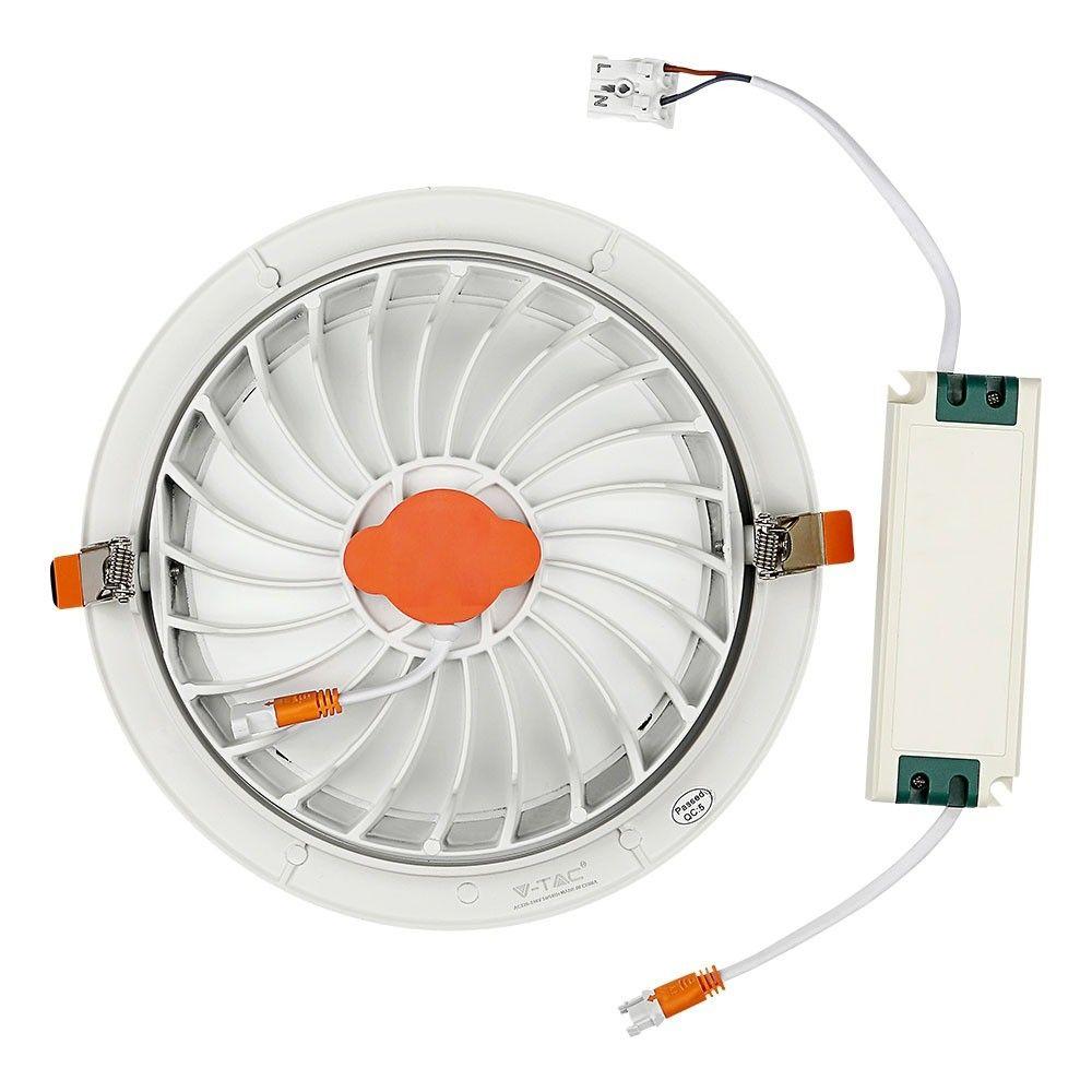 VT-2-20 20W LED DOWNLIGHT SAMSUNG CHIP 4000K 5YRS WTY