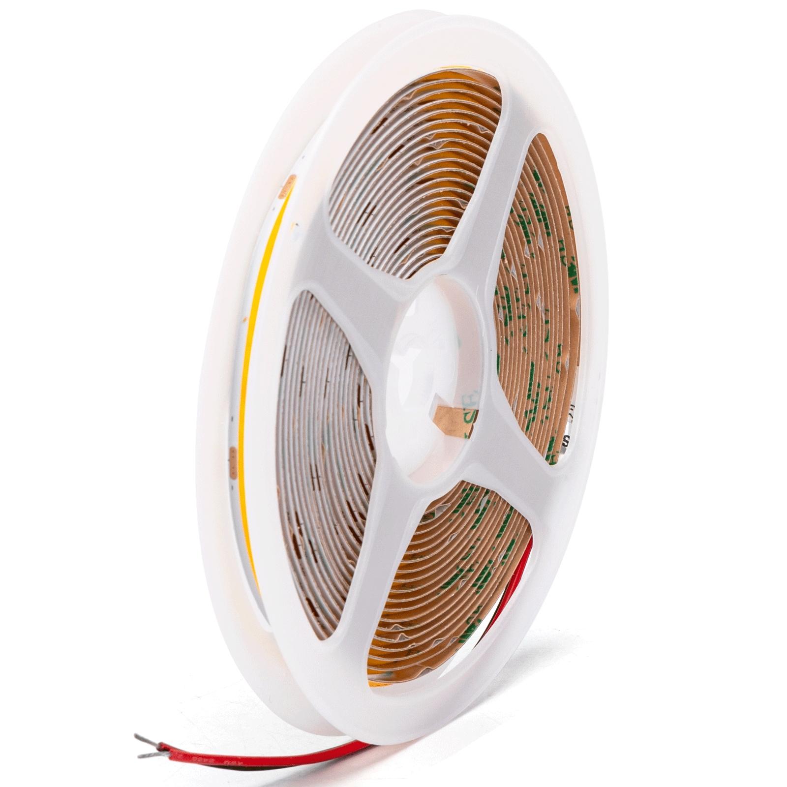 COB low voltage strip light,5m, 2700K