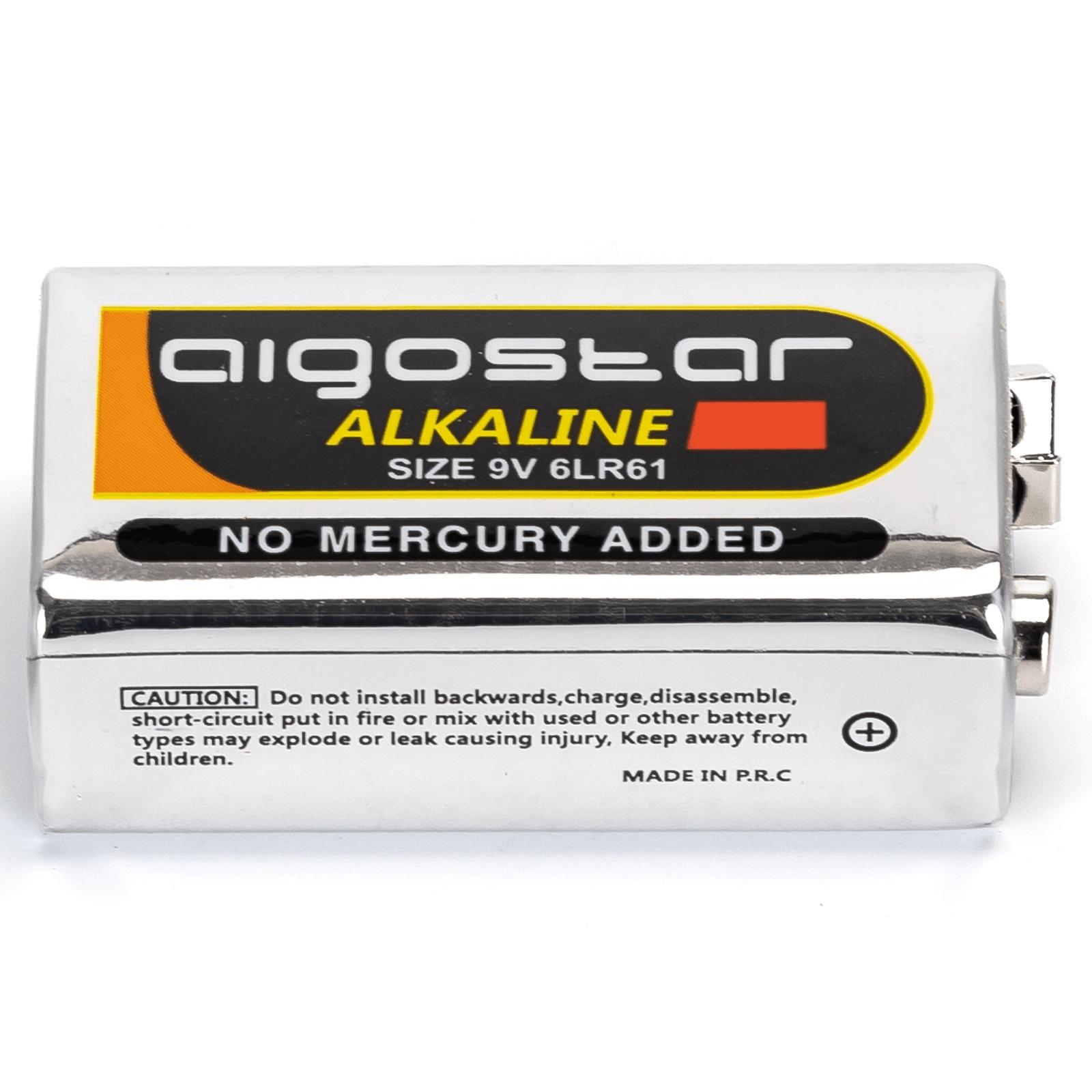 Alkaline battery 6LR61 9V-1B 9V