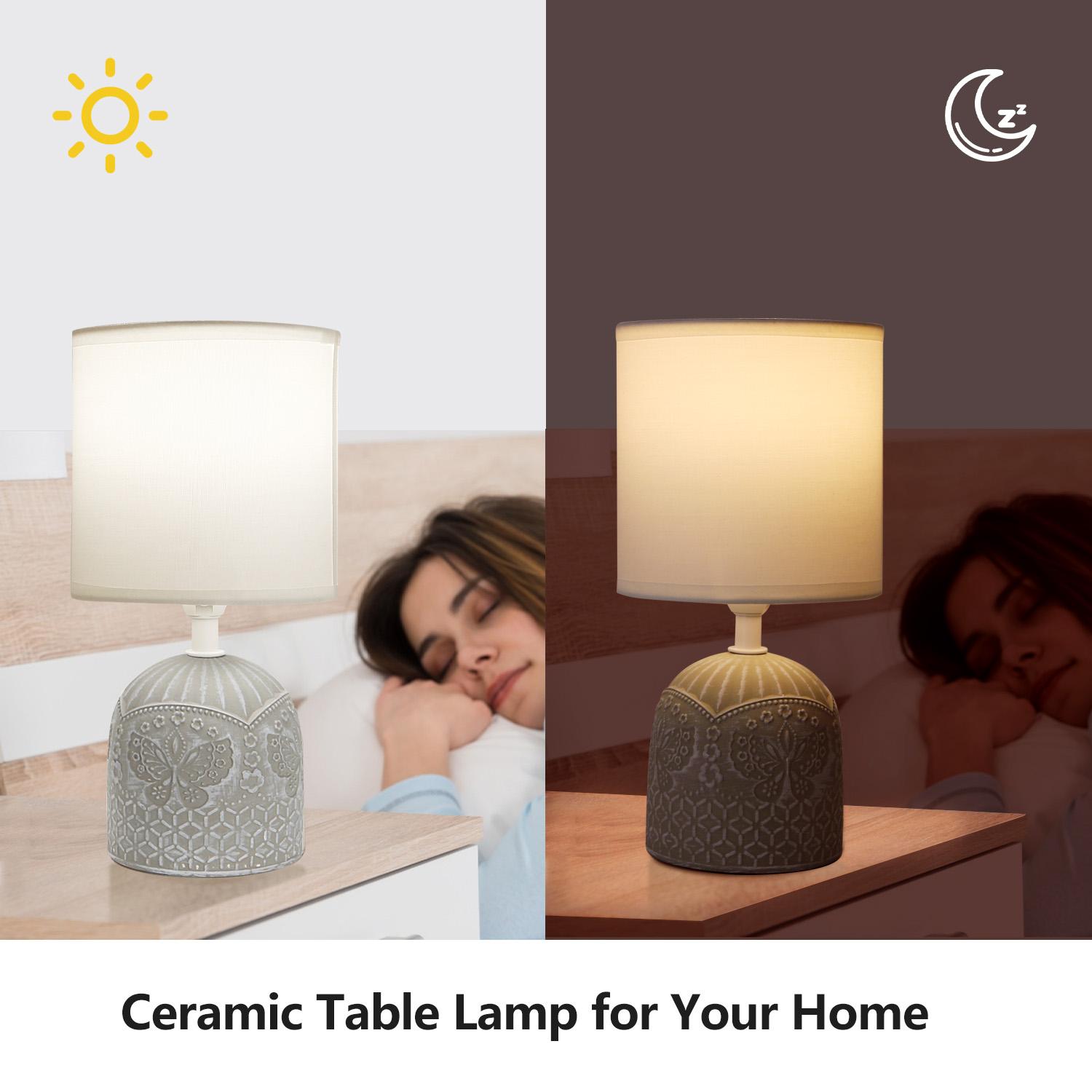 Ceramic Table Lamp (Without Light Source) E14