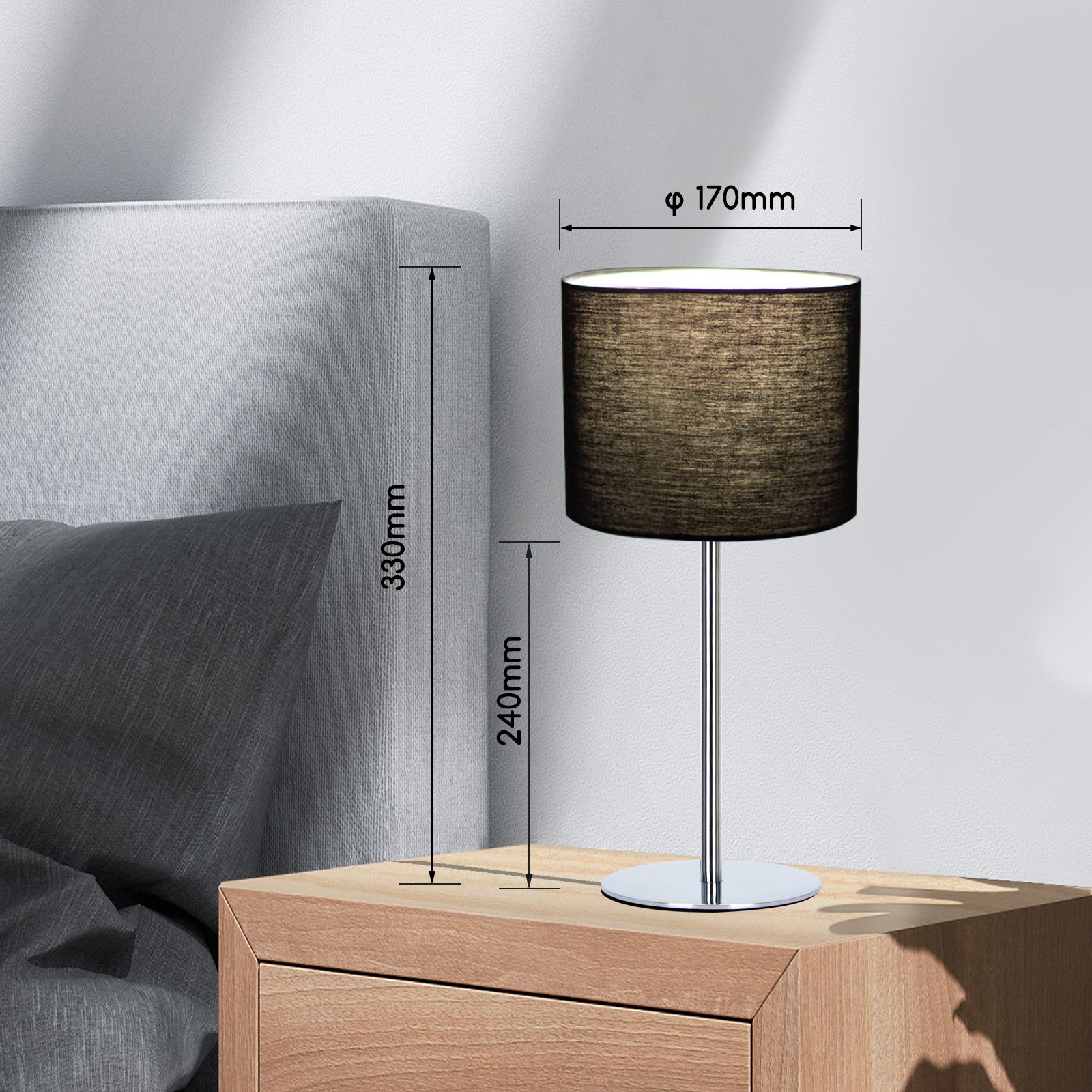 Metal Table Lamp (Without Light Source) E14