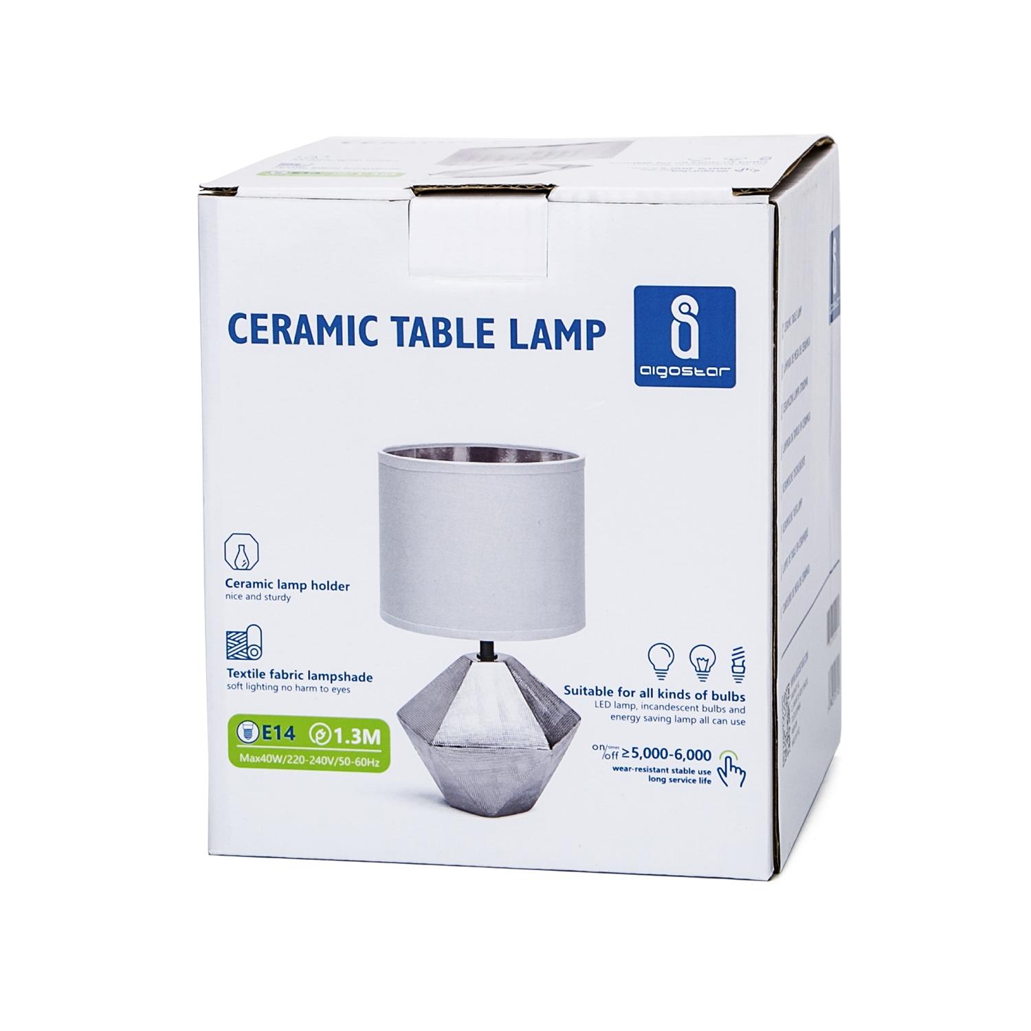 Ceramic Table Lamp (Without Light Source) E14