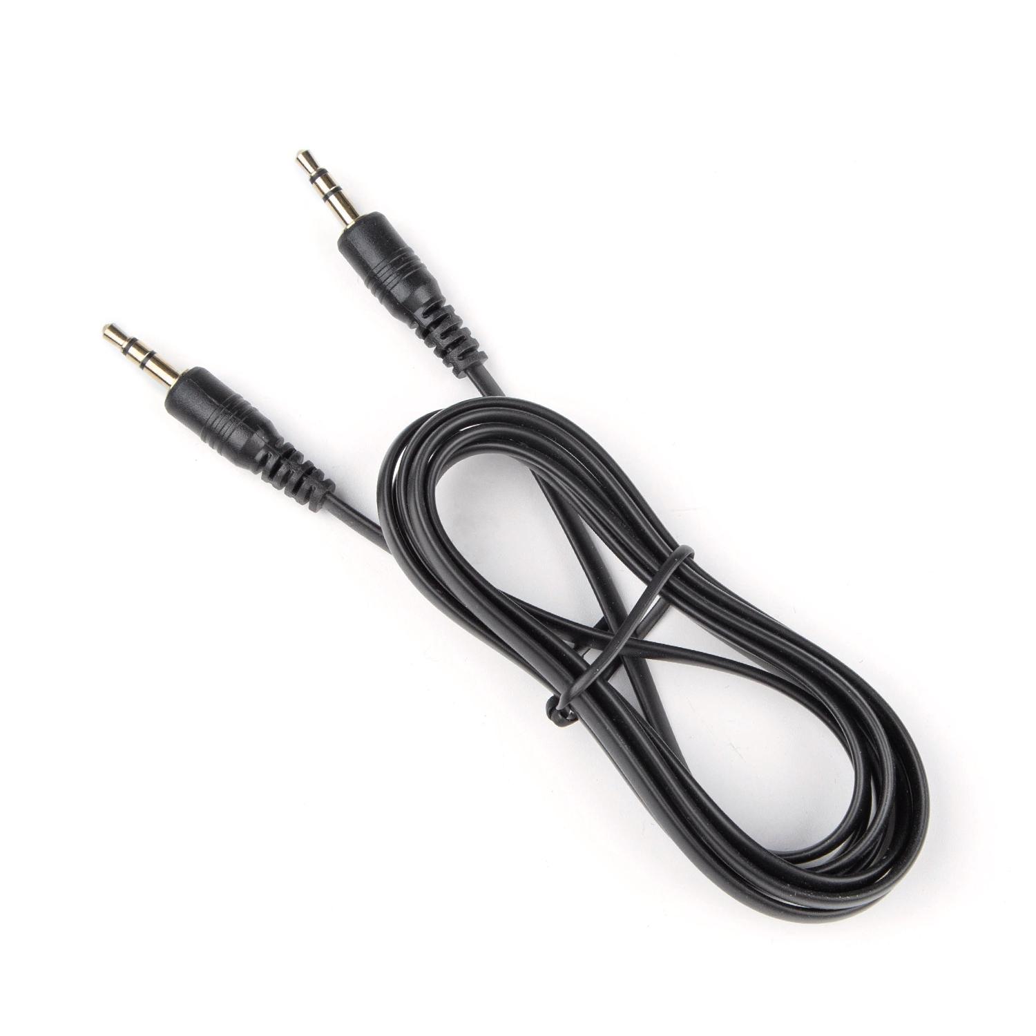 Kabel audio 1,5 m czarny