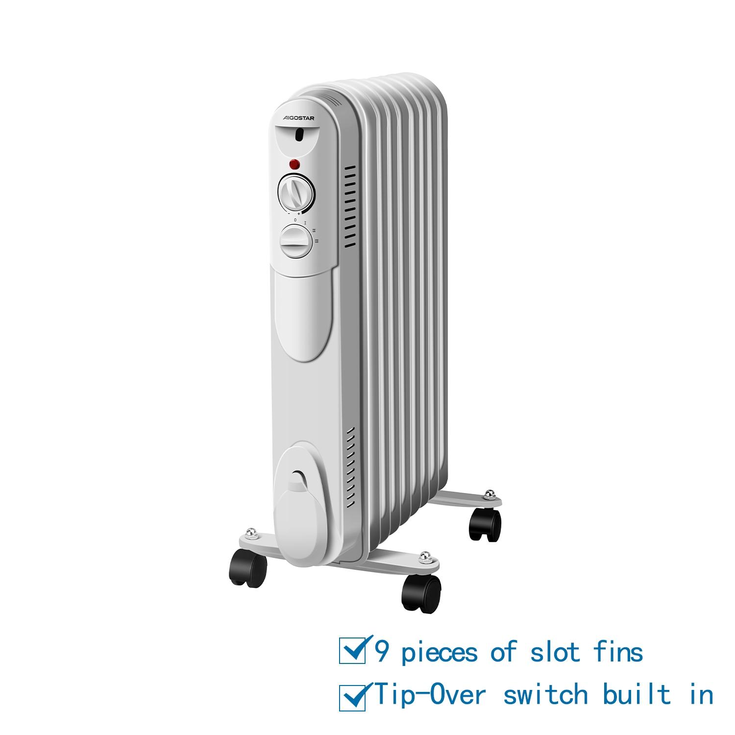 Oil Filled Radiators 2000W 9 Fins