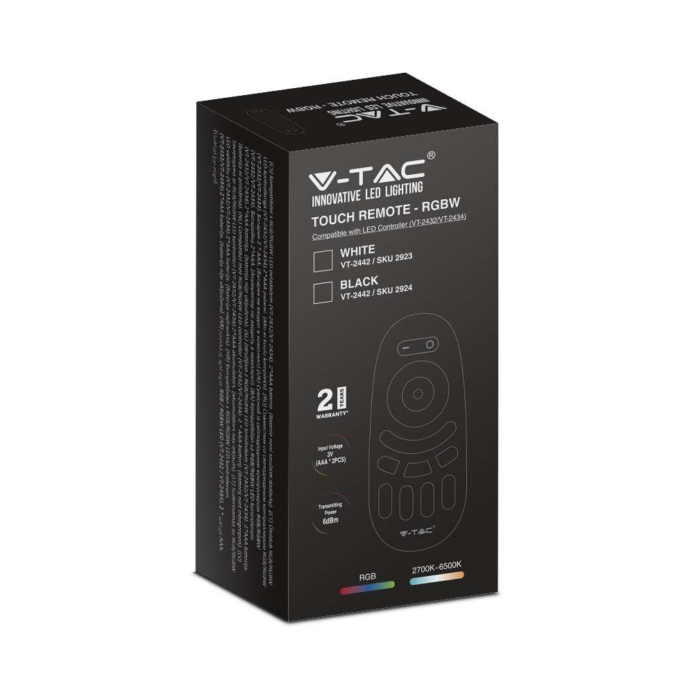 VT-2442 TOUCH REMOTE CONTROL RGB+W-BLACK