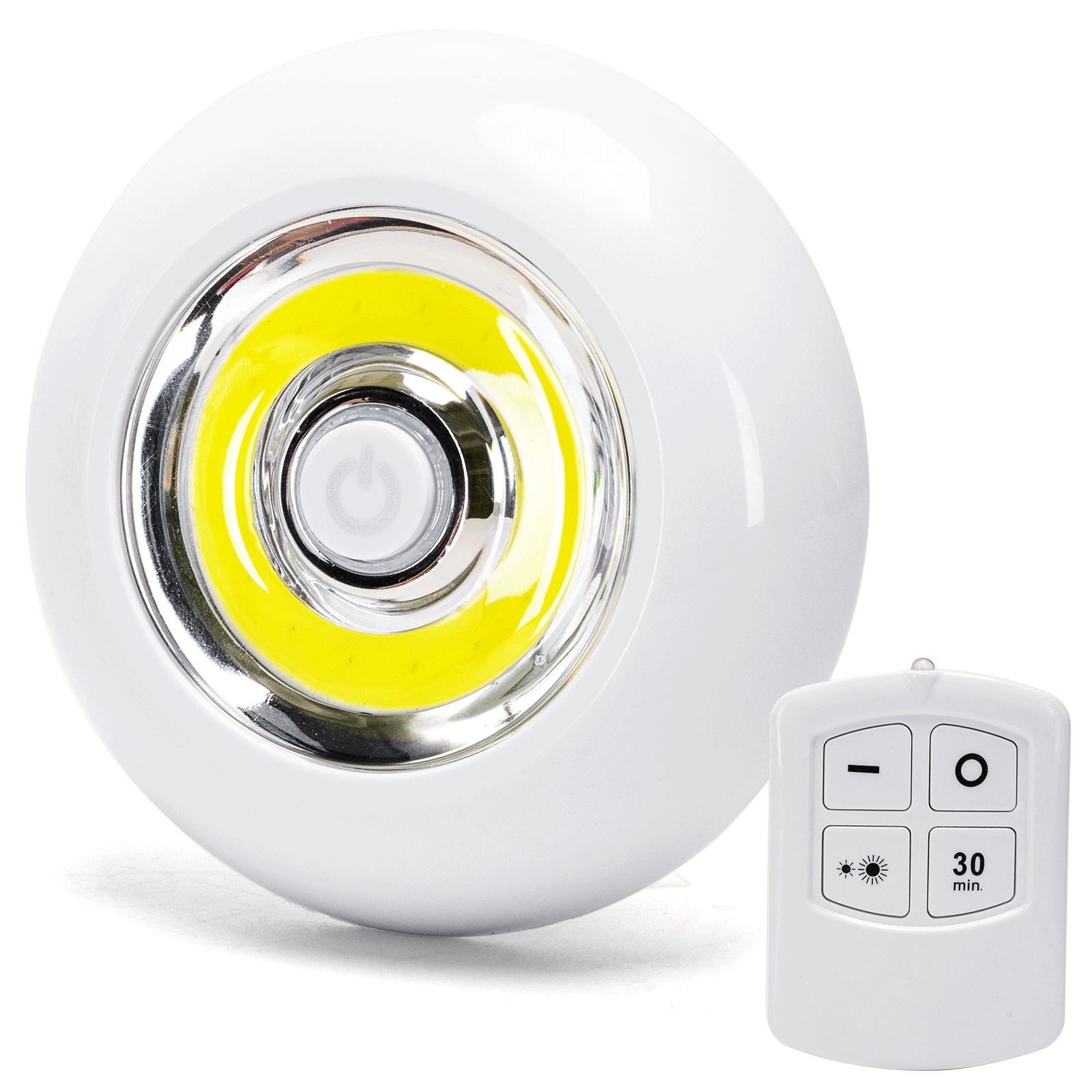 Night light 6500K with remote control 3*AAA