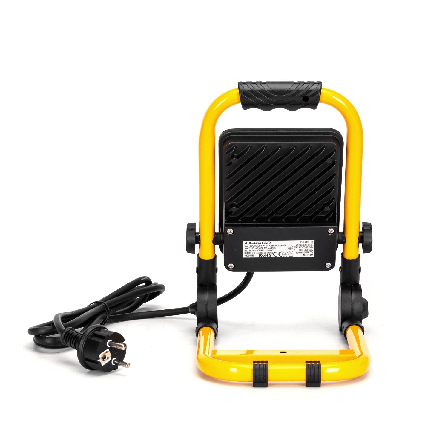 Portable work light 30W 6500K die-casting with 1.8m power cord