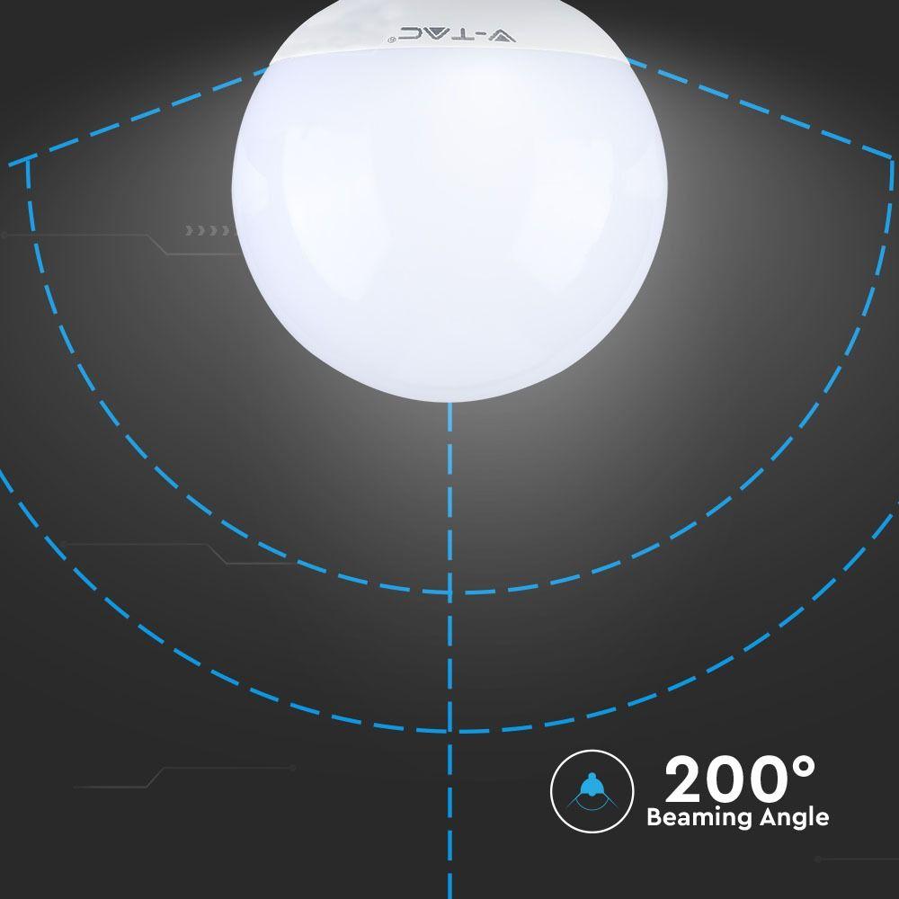 VT-288 18W G120 LED PLASTIC BULB SAMSUNG CHIP 3000K E27