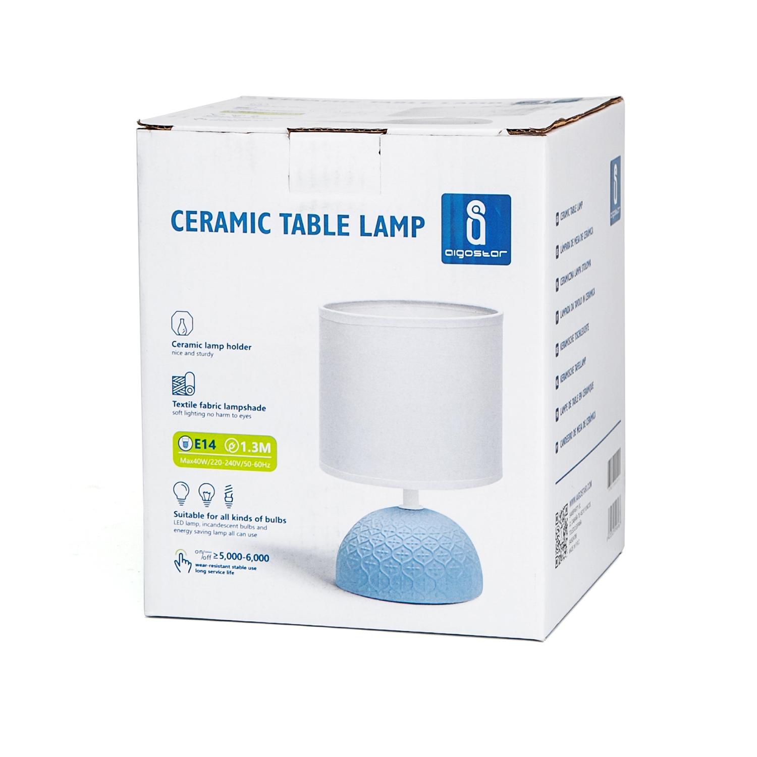 Ceramic Table Lamp (Without Light Source) E14