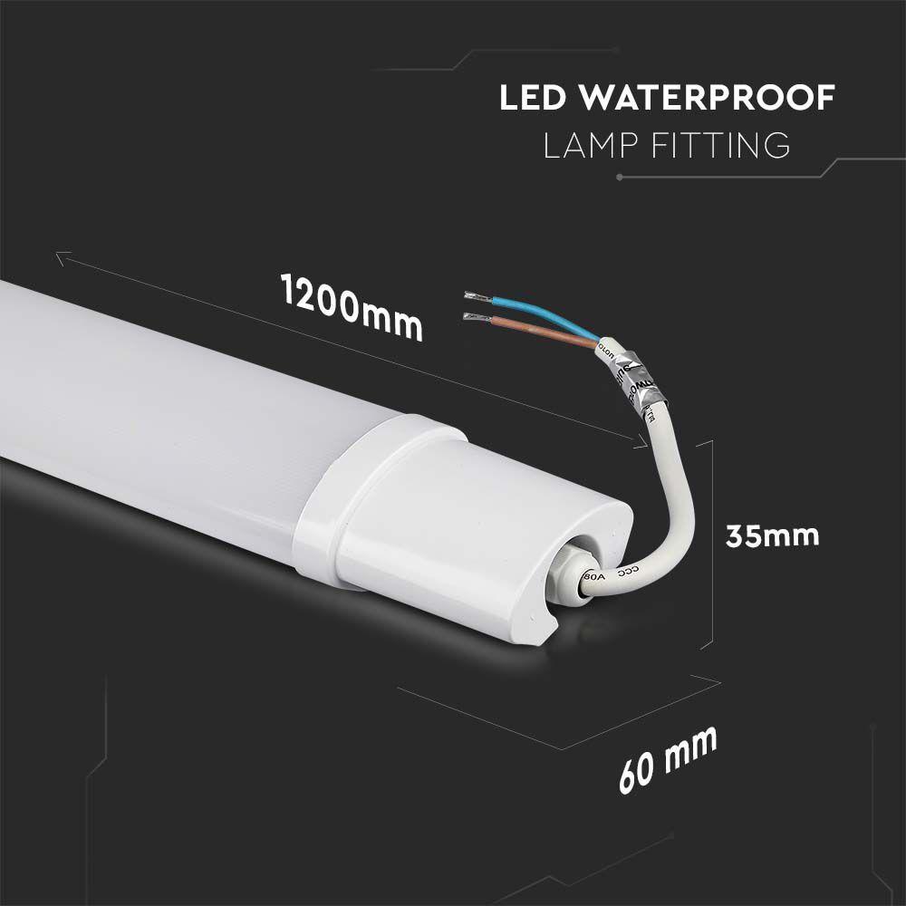 VT-1239 36W LED WATERPROOF LAMP FITTING 4000K