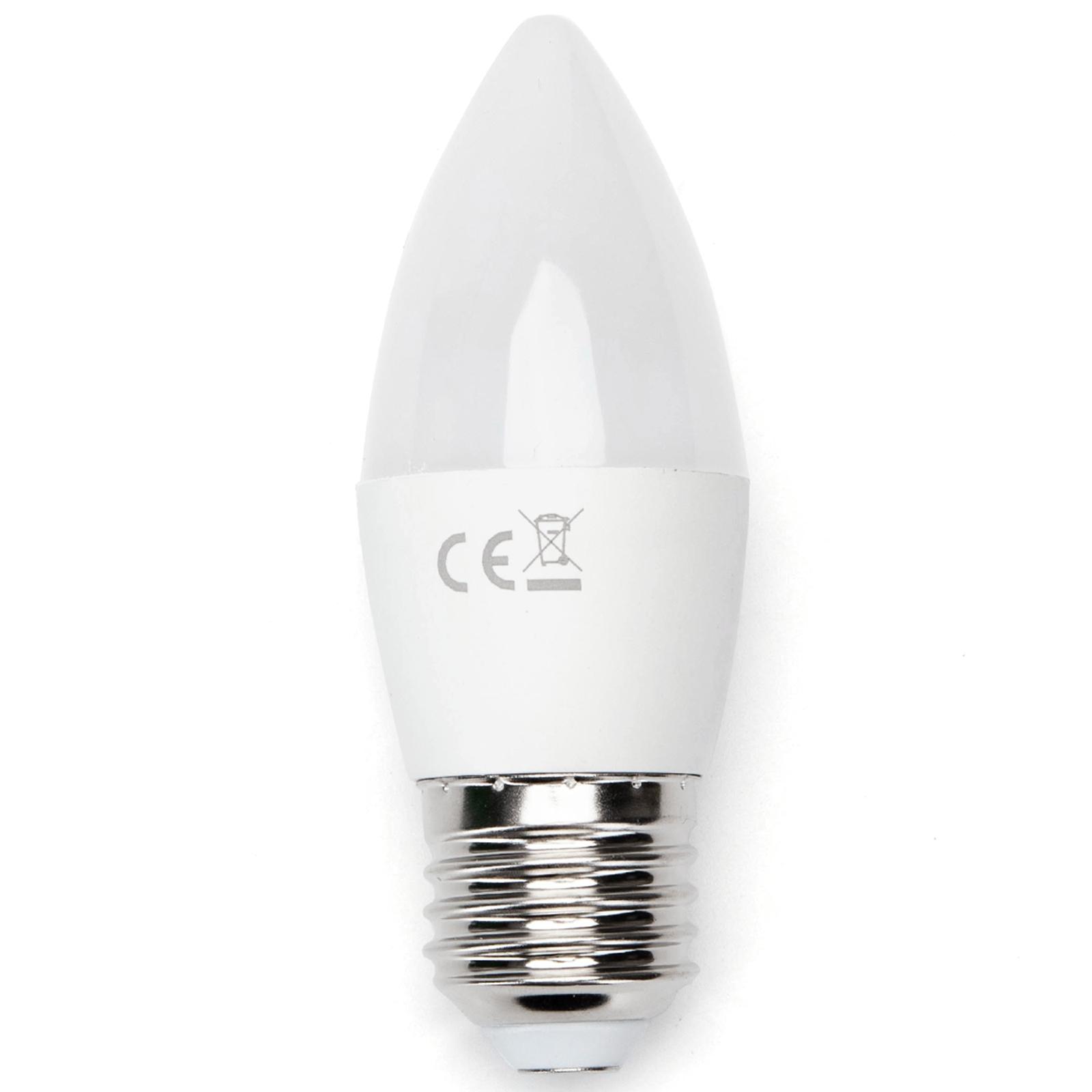 LED E27 4.9W C37