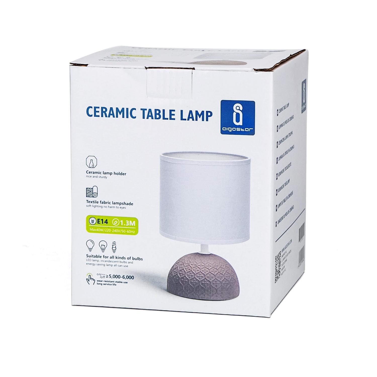 Ceramic Table Lamp (Without Light Source) E14