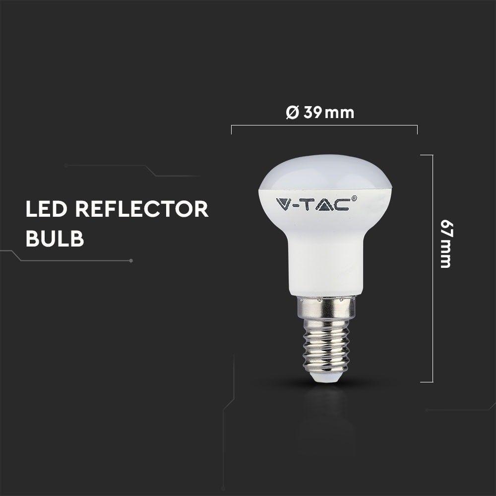 3W R39 Żarówka LED, Chip SAMSUNG, Barwa:4000K, Trzonek:E14, VTAC, SKU 211