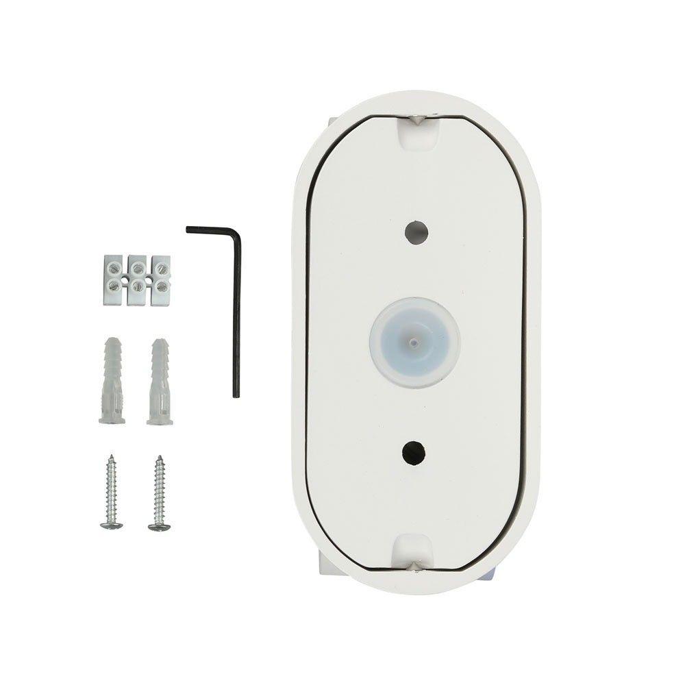 VT-816 6W ROTATABLE LED WALL LIGHT(1 HEAD) 3000K -WHITE BODY