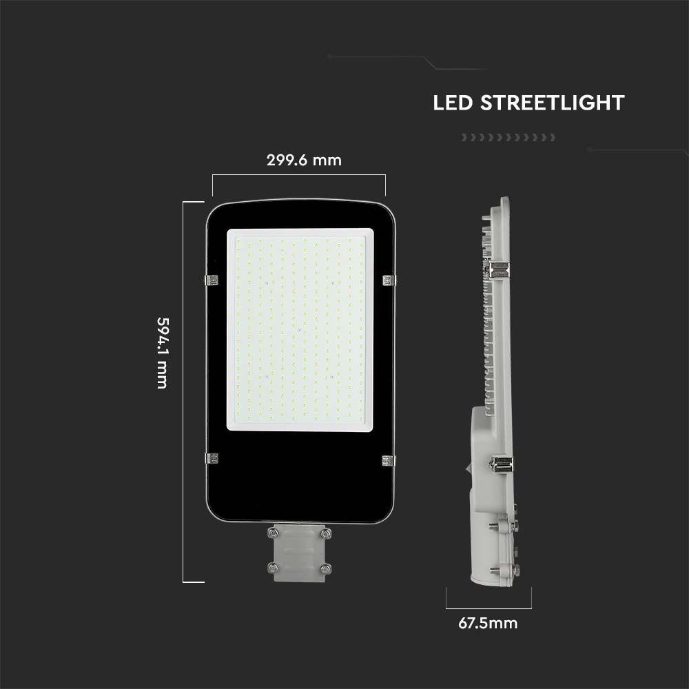 150W Lampa uliczna LED, Chip SAMSUNG, Barwa:4000K, Obudowa: Szara, VTAC, SKU 21531