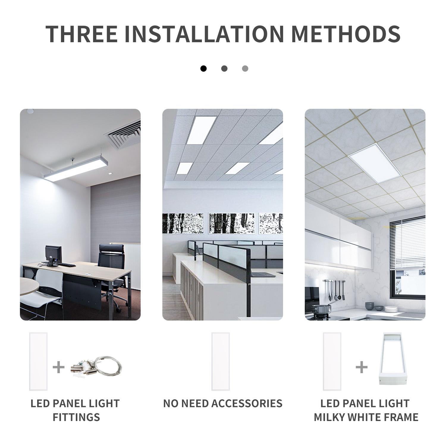 E5 MS Edge-lit Panel Light 40W 6500K（295*1195*9mm）