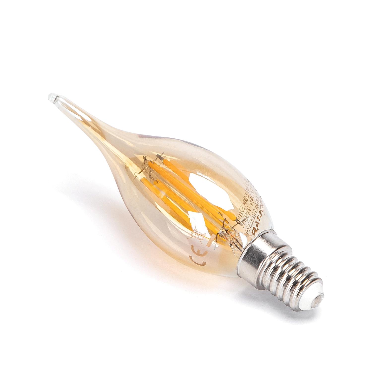 Żarówka świecowa LED Filament C35 E14