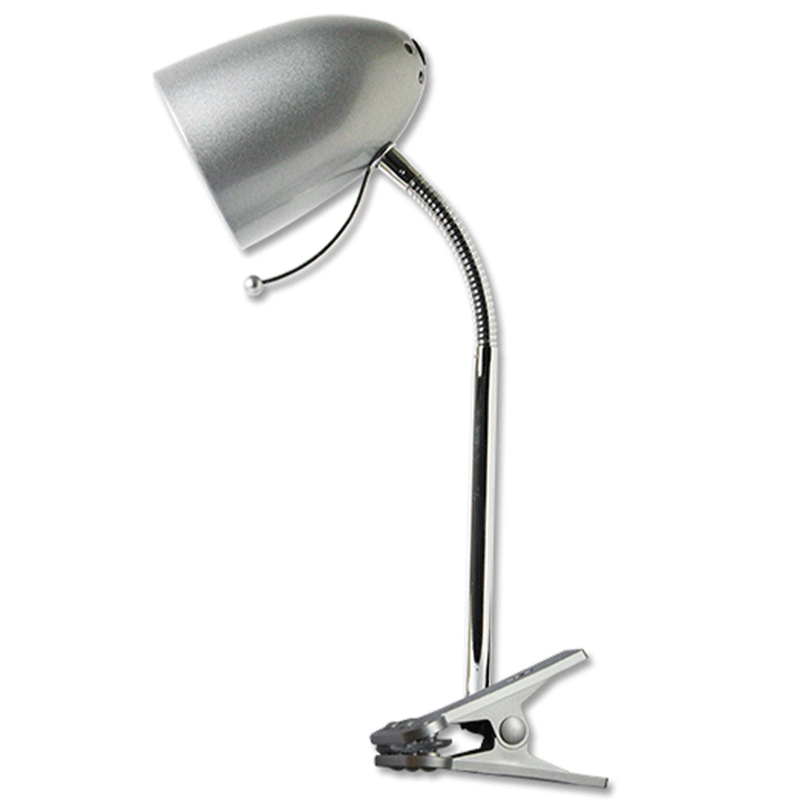 Clip Table Lamp (Without Light Source ) Silver E27