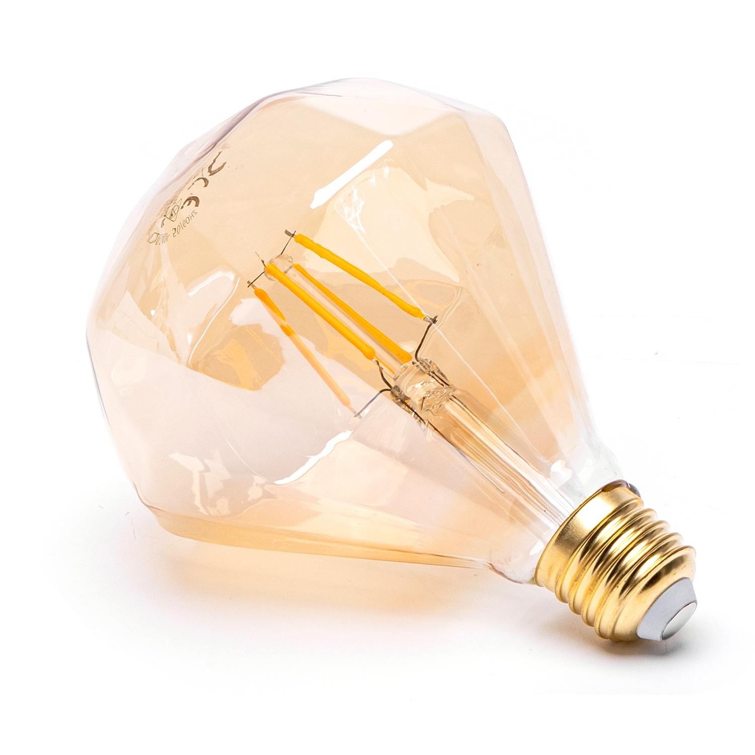 LED Filament Bulb (Diamond) E27 4W