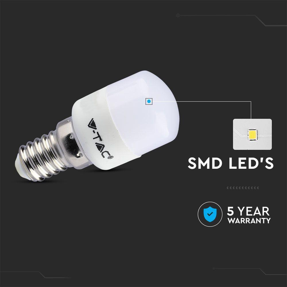 2W ST26 Żarówka LED, Chip SAMSUNG, Barwa:4000K, Trzonek:E14, VTAC, SKU 21235