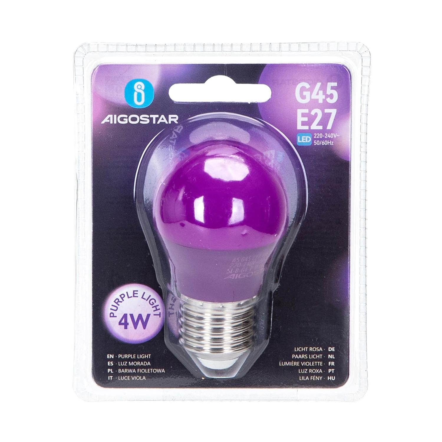 LED E27 4W G45