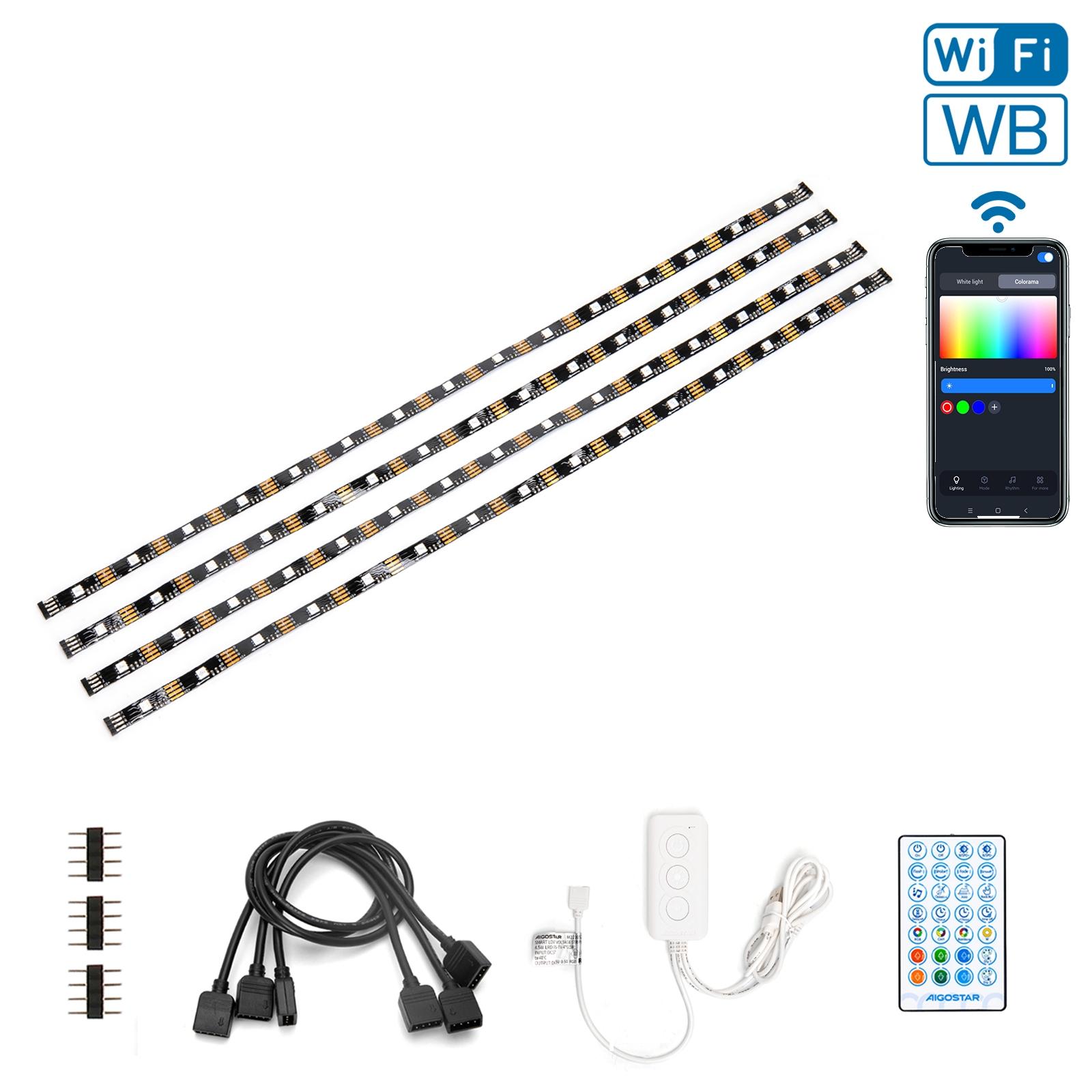 WiFi WB Smart Low Voltage Strip Light 4*0.5M