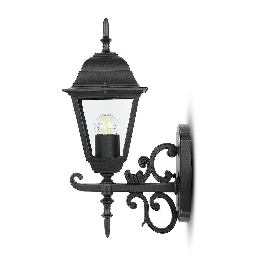 VT-760 E27 WALL LAMP SMALL-MATT BLACK(UP)