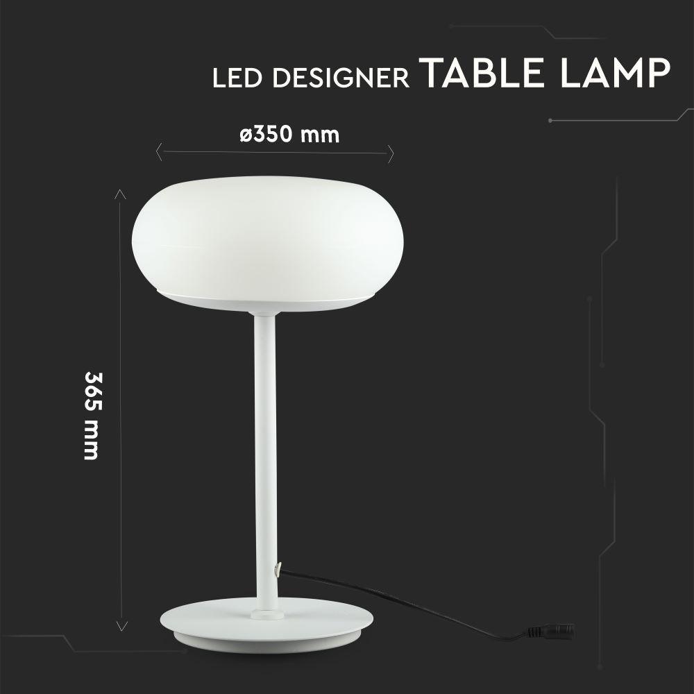 VT-7353 25W LED DESIGNER TABLE LAMP(TOUCH DIMMABLE) 3000K-WHITE