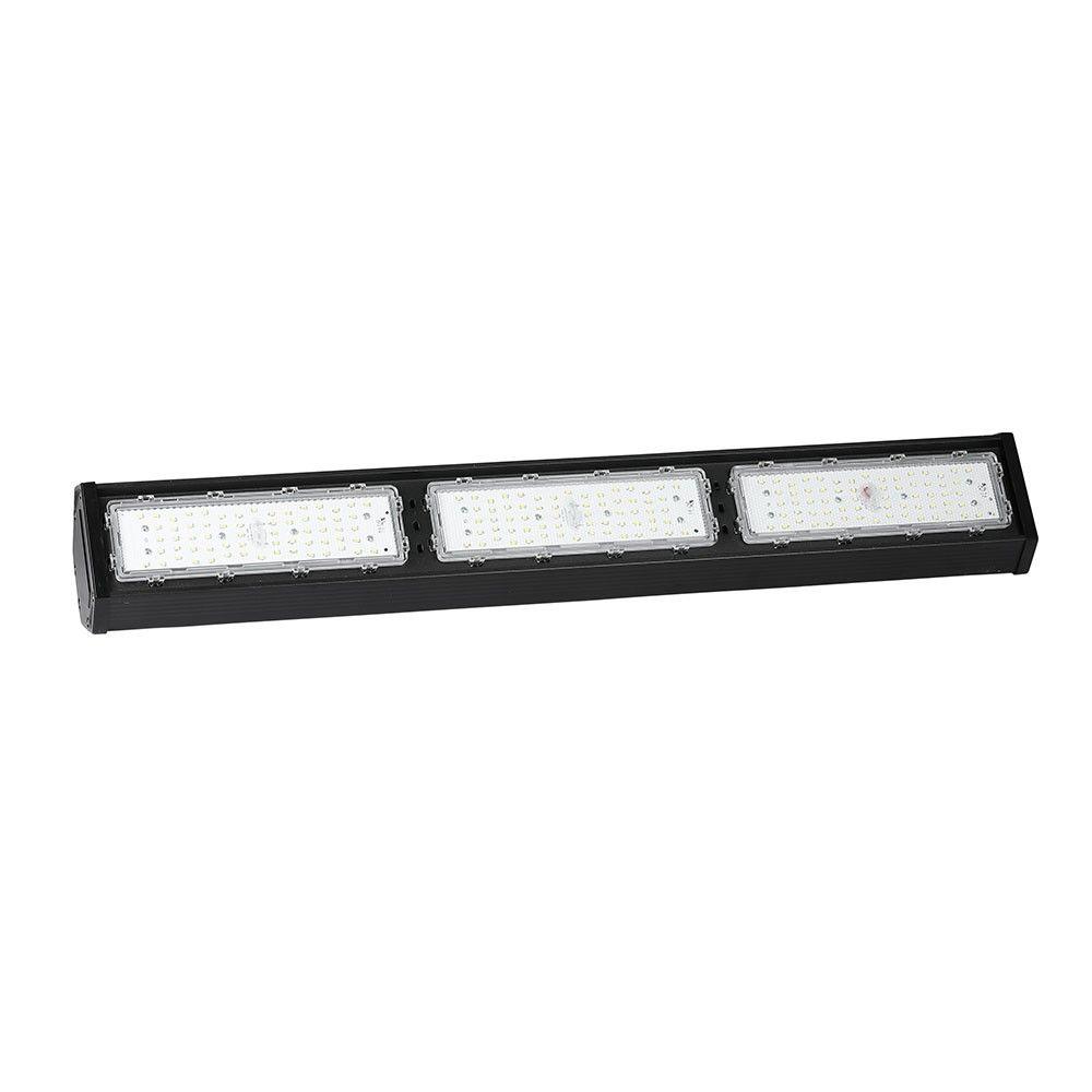 150W Liniowy HIGHBAY LED, Chip SAMSUNG, Barwa:4000K, Obudowa: Czarna, Wydajność: 120lm/w, Kąt 100', VTAC, SKU 893