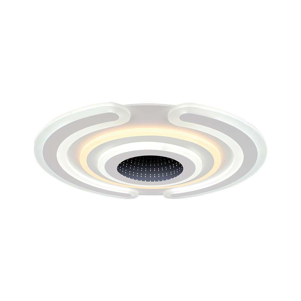 VT-7960 95W LED SMART DECORATIVE CEILING LAMP 52x5CM 3IN1 DIMMABLE+REMOTE CONTROL