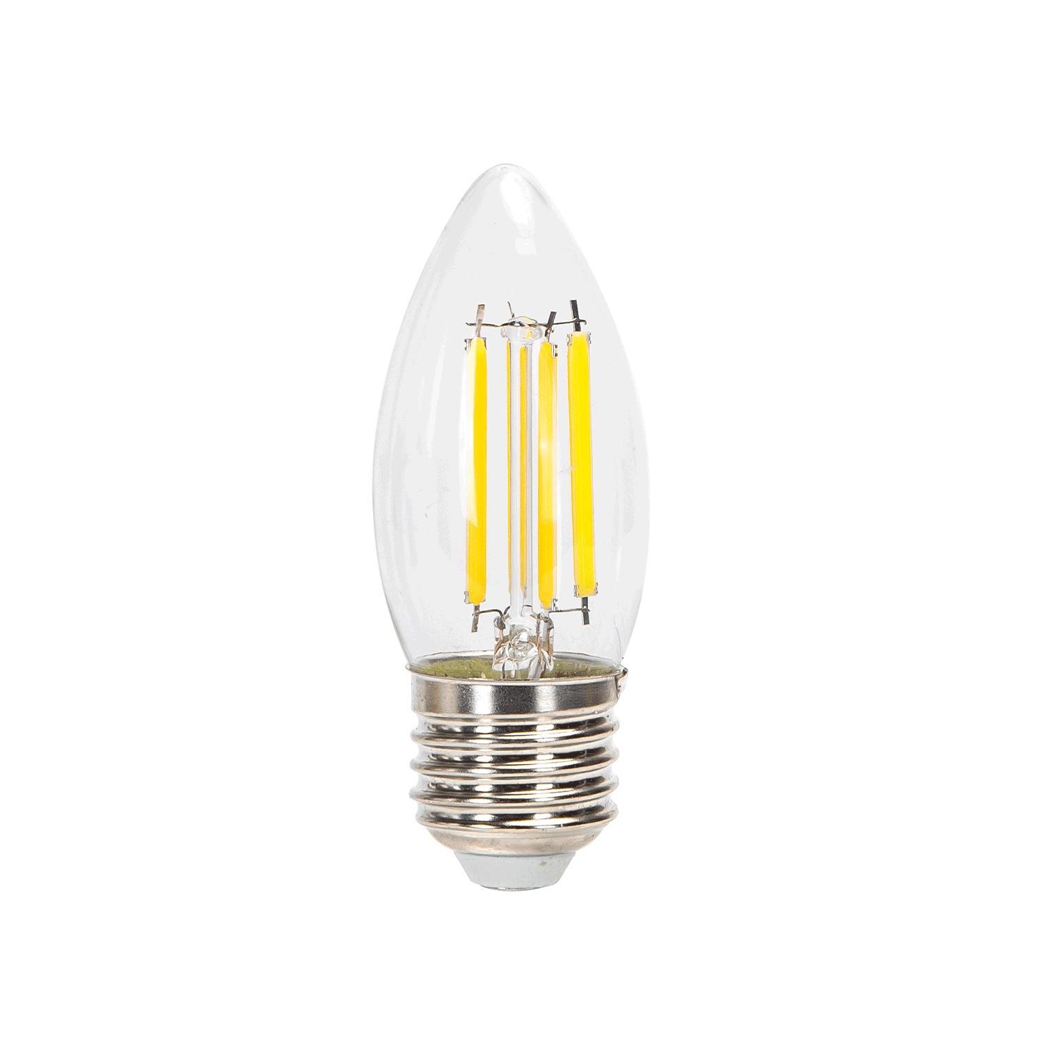 Żarówka LED Filament (Bursztynowa) C35 E27 8W