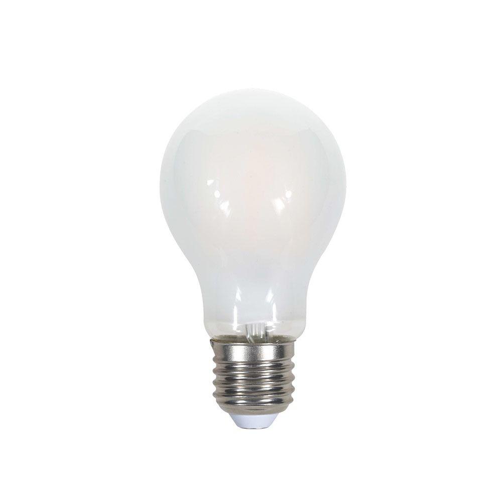 VT-2047 7W A60 CROSS FILAMENT FROST GLASS BULB 2700K E27