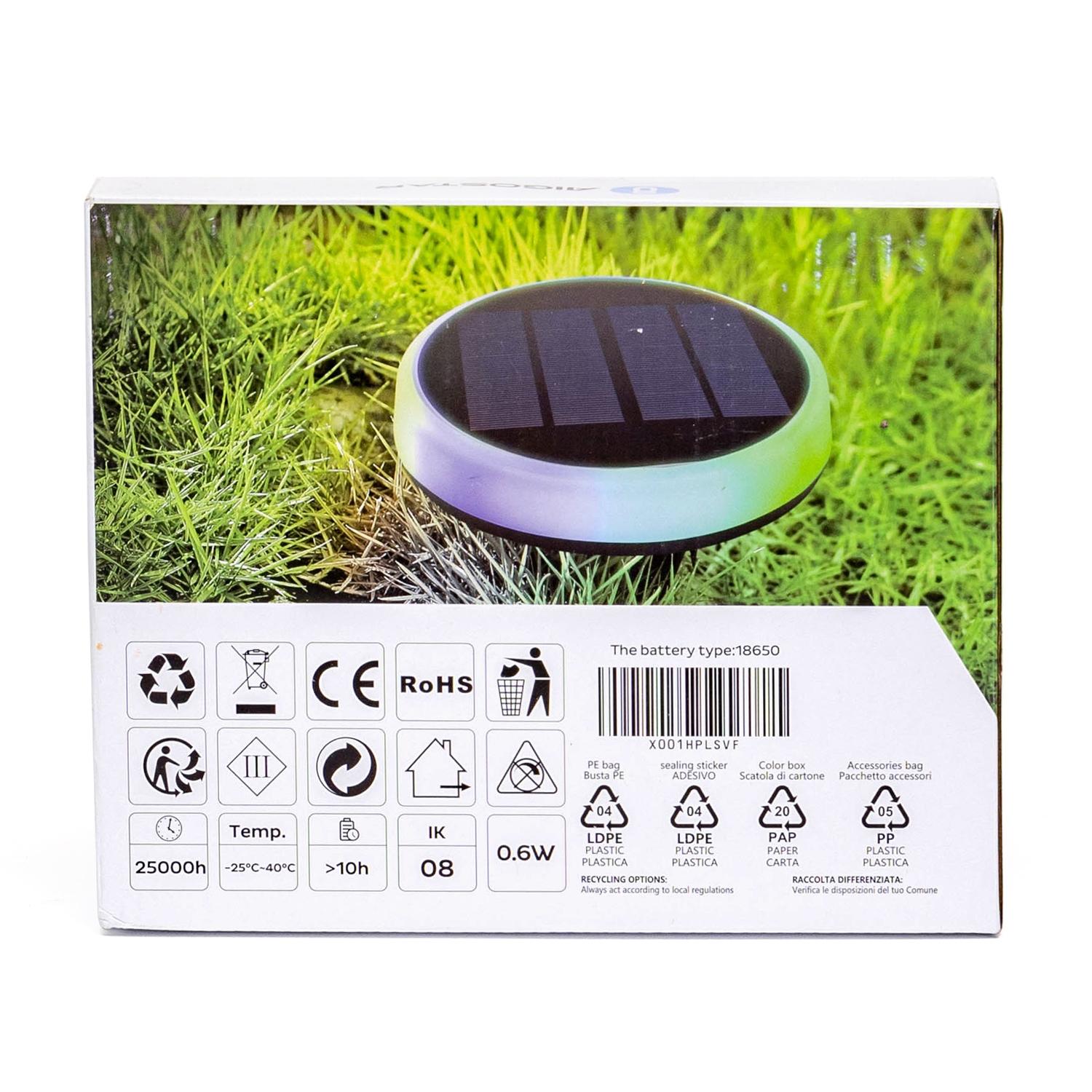 Solar Lawn Lights 0.6W IP65