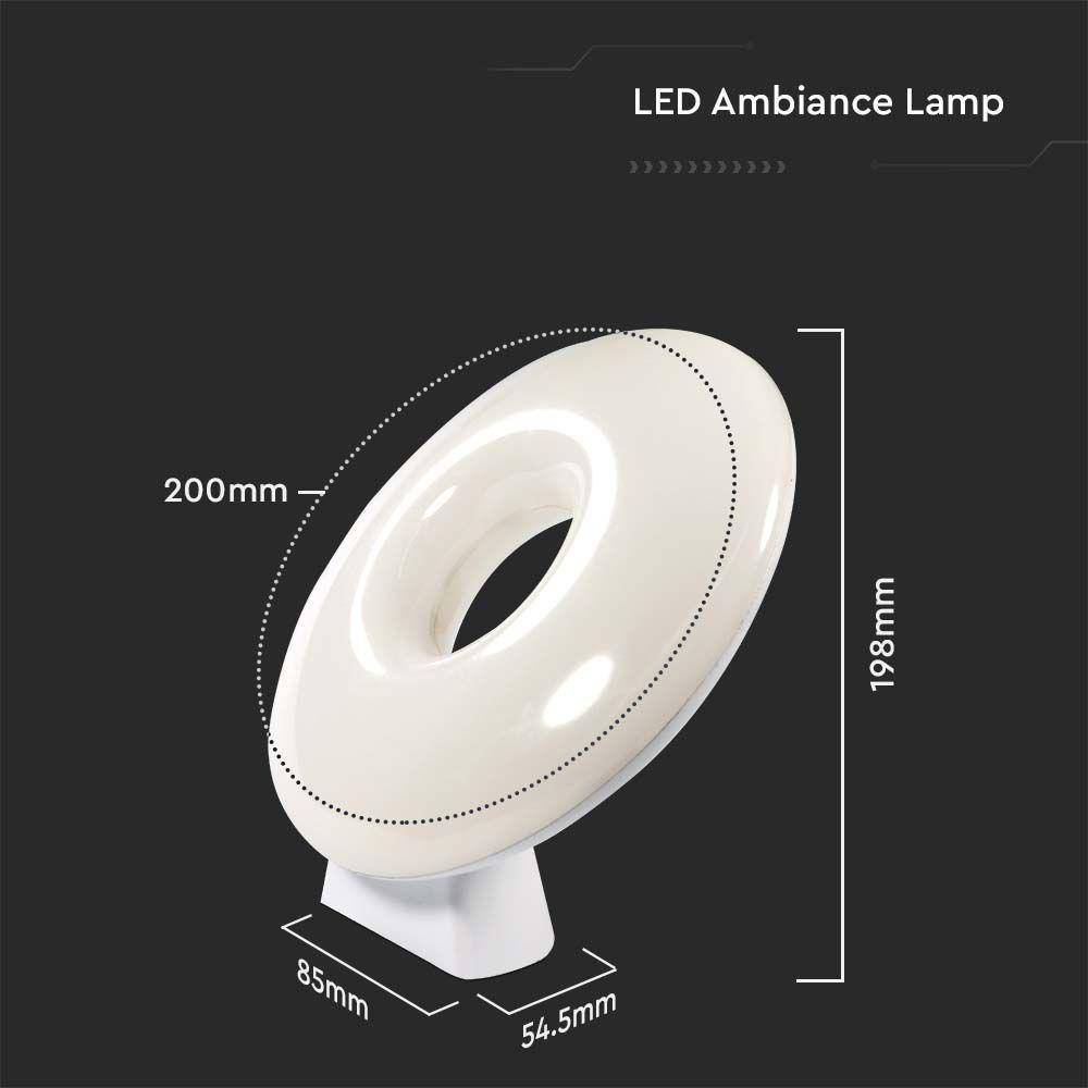 VT-5155 4W WIFI LED AMBIANCE LAMP COMPATIBLE WITH AMAZON ALEXA & GOOGLE HOME RGB+WW+CW