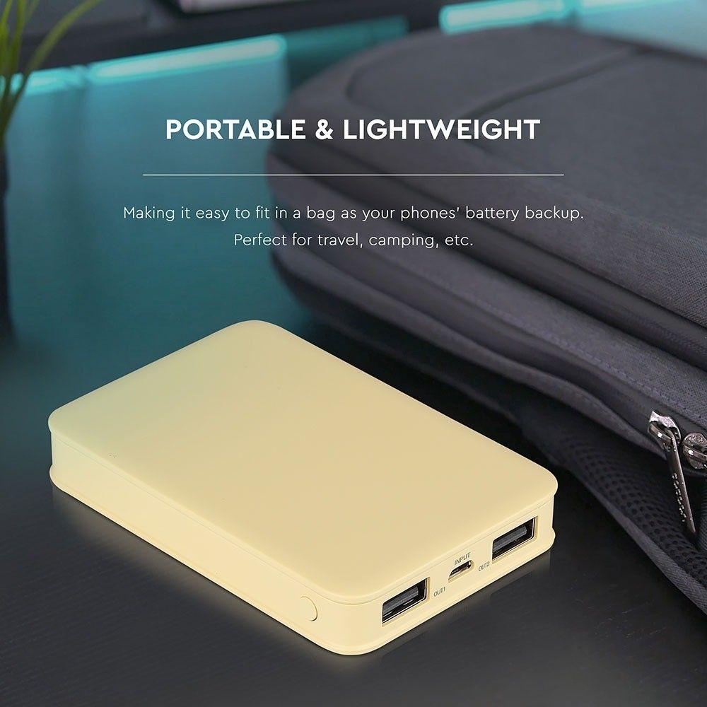 VT-3503 5000mah POWER BANK-YELLOW