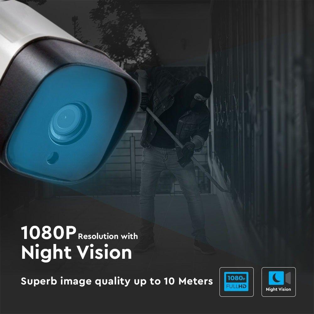 VT-5126 ANALOG HIGH DEFINITION SURVEILLANCE IP65 CAMERA -2.0MP-BULLET