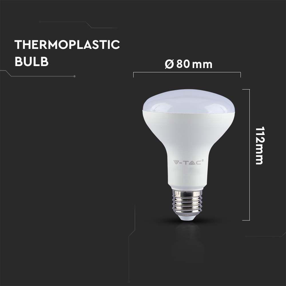 11W R80 Żarówka LED, Chip SAMSUNG, Barwa:3000K, Trzonek:E27, VTAC, SKU 21135