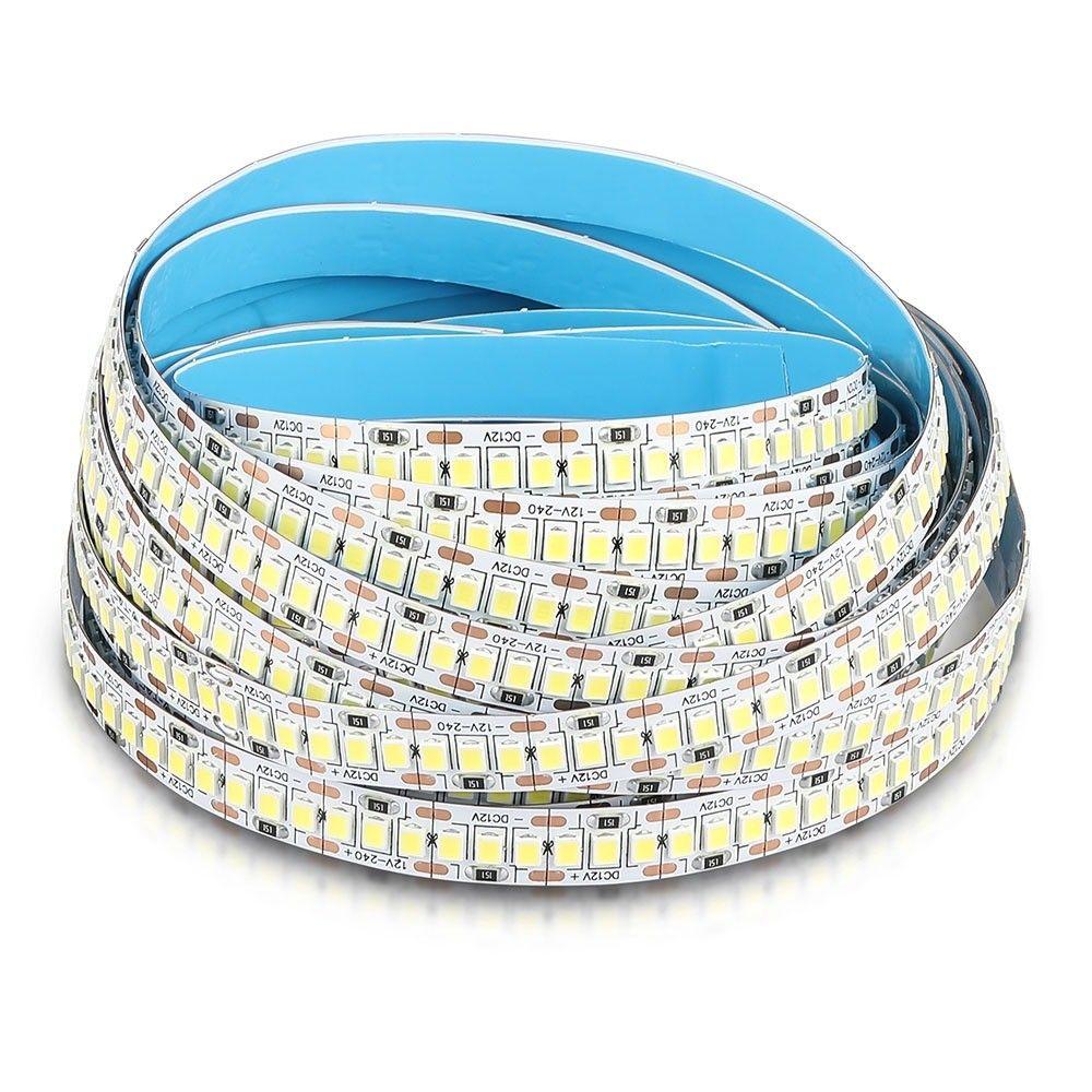 VT-2835-240 18W/M LED STRIP LIGHT 6000K 150LM/W IP20 (5M/ROLL)(PRICE PER M)