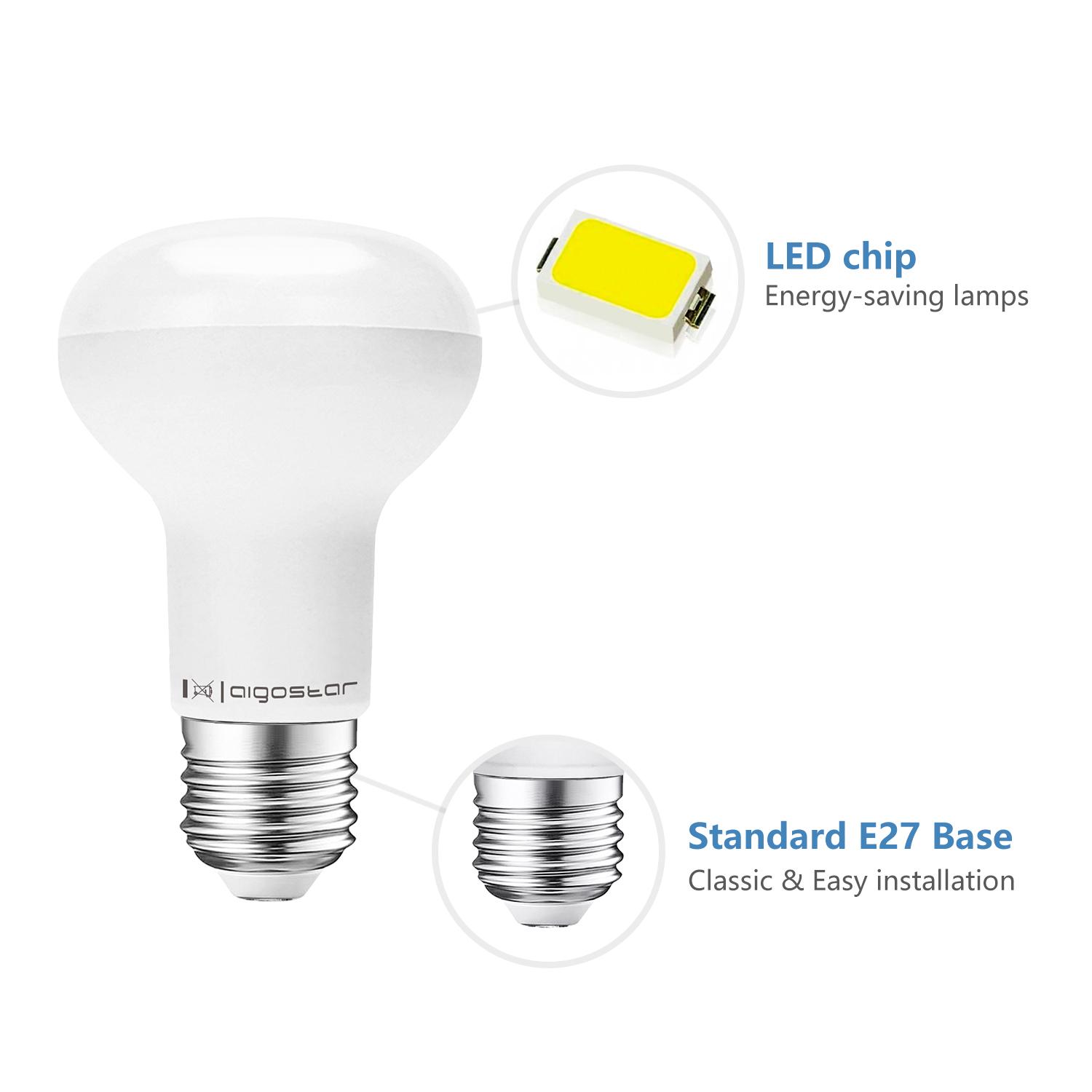 LED E27 12W R80