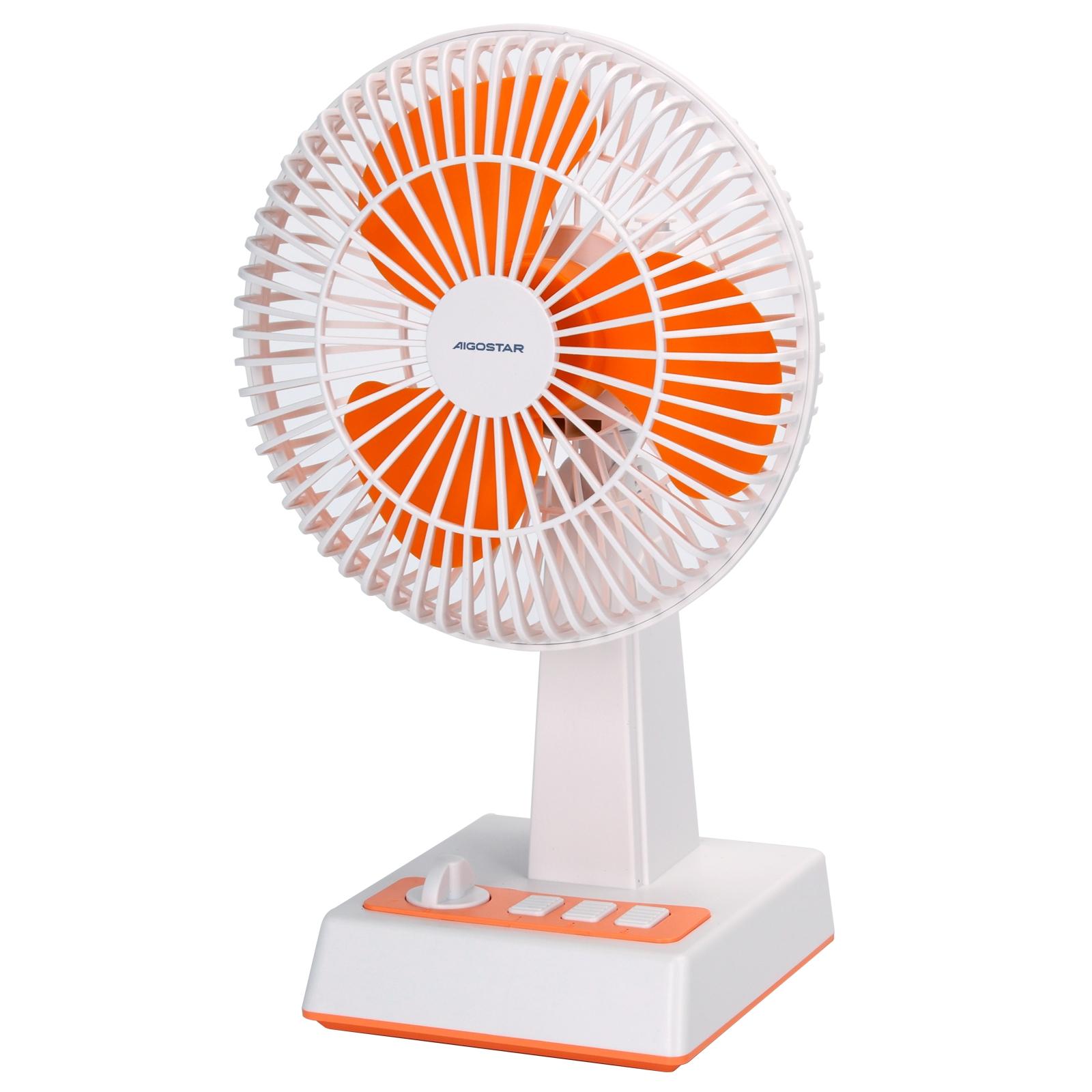 Retro Table Fan 6.8-inch 3-leaf USB（offline）