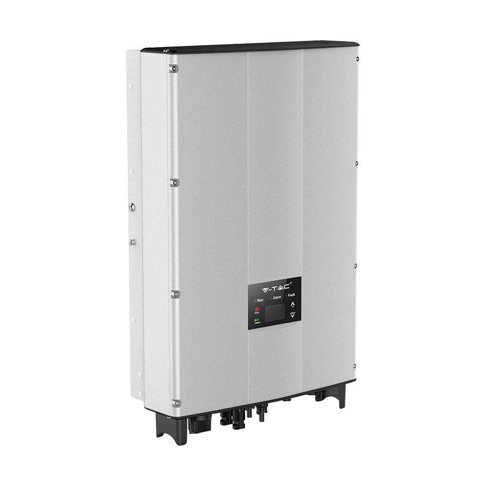 3-FAZOWY INWERTER VT-6610305 ON-GRID Z WYŚWIETLACZEM LCD O MOCY 10kW; MODUŁ WIFI; 5 LAT GWARANCJI; IP65  , VTAC, SKU 11373