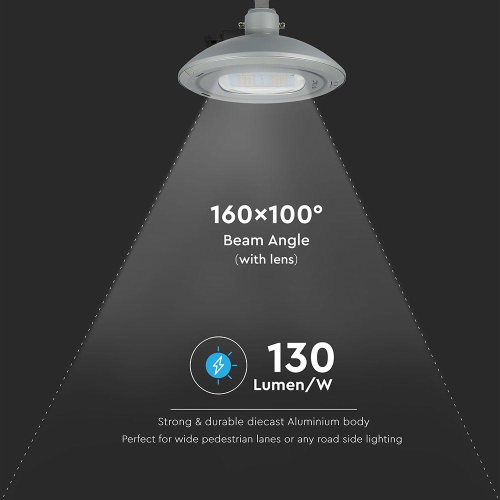 100W Lampa uliczna LED (CLASS II), Chip SAMSUNG, Barwa:4000K, VTAC, SKU 545