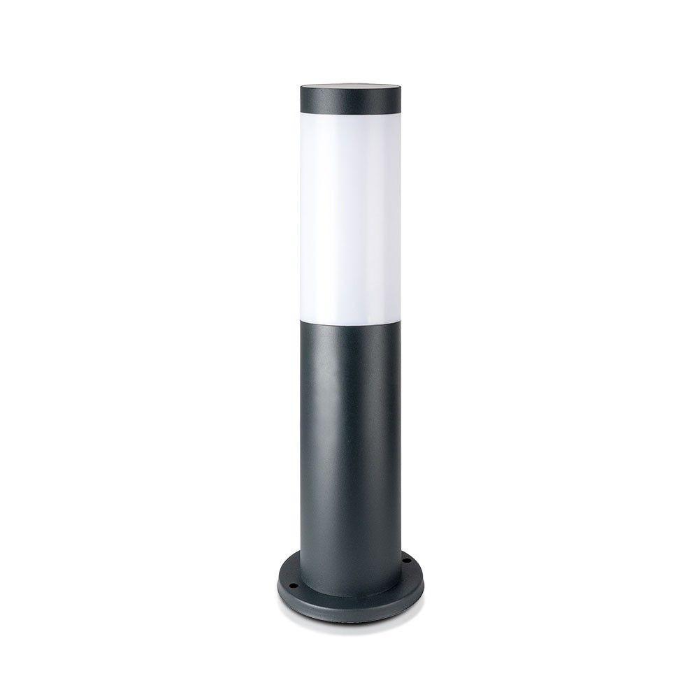 VT-838 BOLLARD LAMP-STAINLESS STEEL BODY(45CM) E27 GREY-IP44