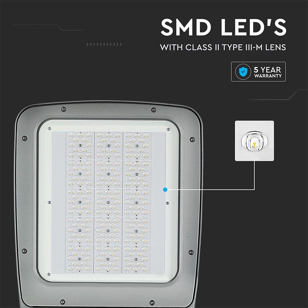 VT-160ST 160W LED STREETLIGHT(TYPE III-M LENS) SAMSUNG CHIP 4000K (130LM/W)