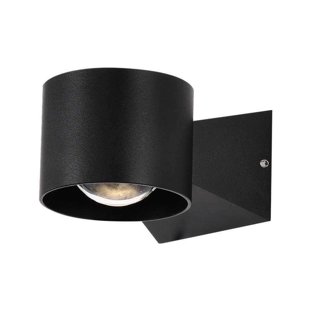 VT-1179 5W LED WALL LIGHT 3000K BLACK BODY IP65