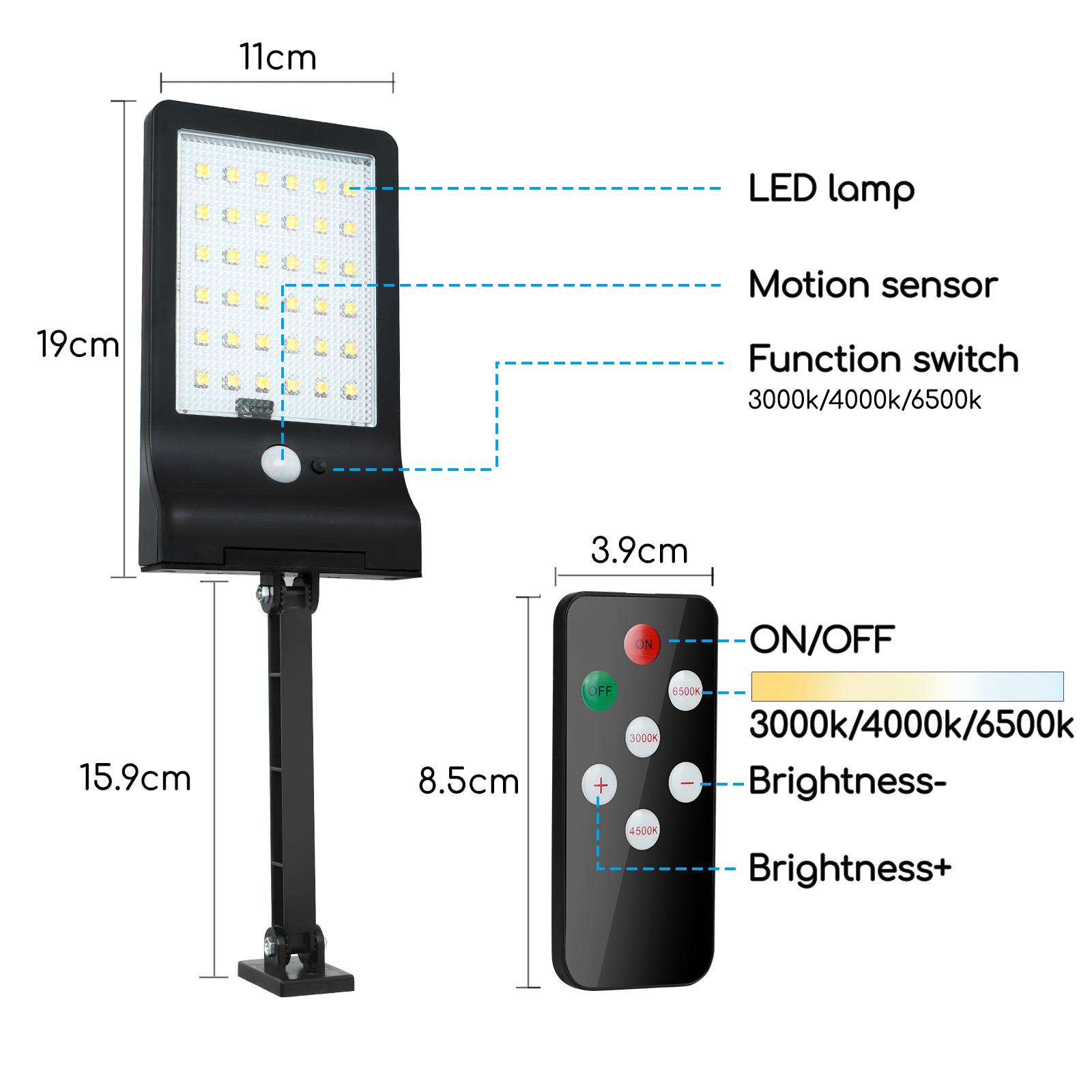 LED Solar Street Light with Remote Control