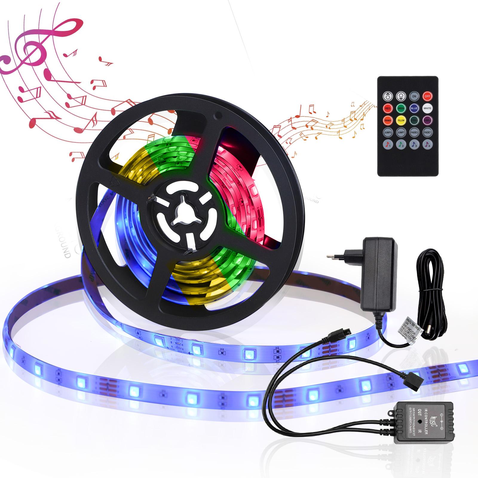 LED Low Voltage Music Rhythm Strip Light 3m