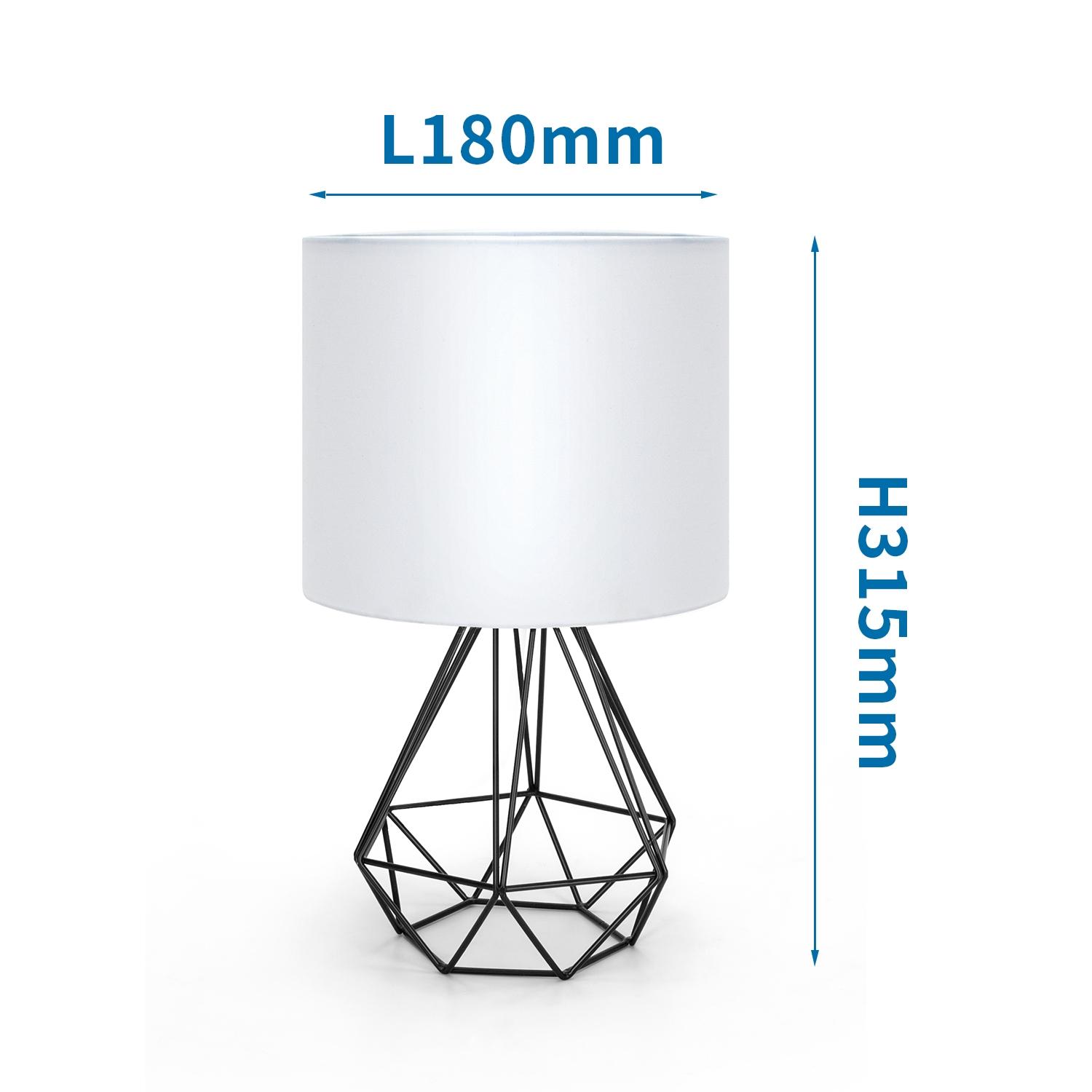 Metal Table Lamp (Without Light Source) E14