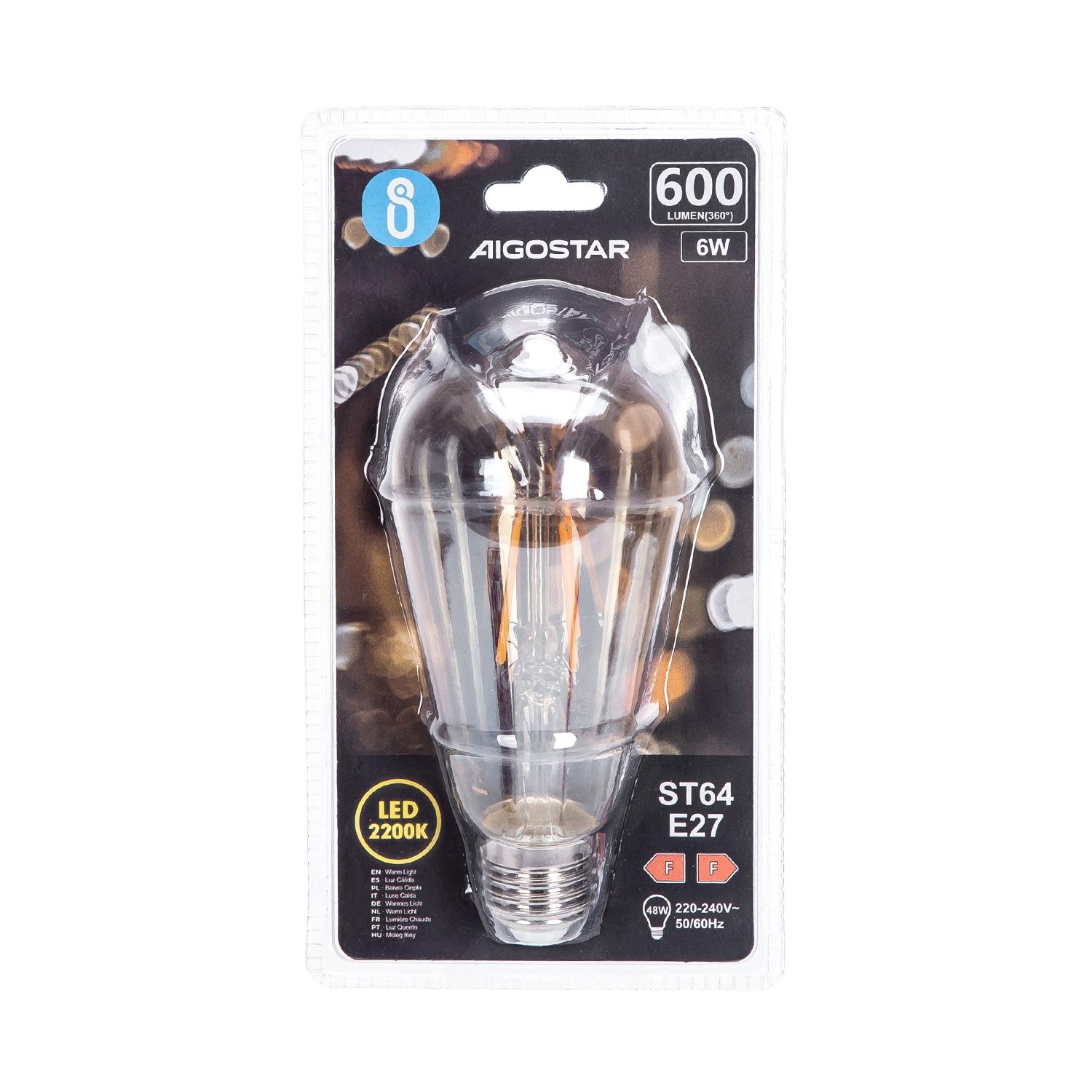 LED filament lamp ST64