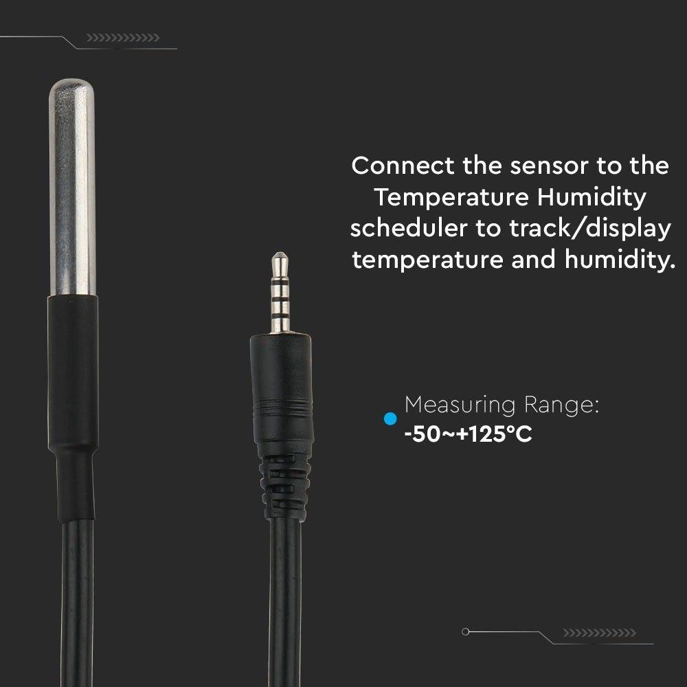 VT-5147 WATERPROOF TEMPERATURE PROBE COMPATIBLE WITH ALEXA & GOOGLE HOME